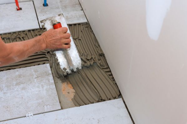 Bathroom Floor Renovation in Knoxville