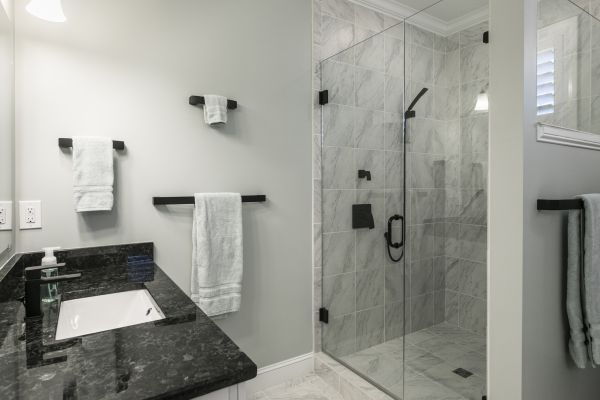 Granite Shower Installation in Knoxville