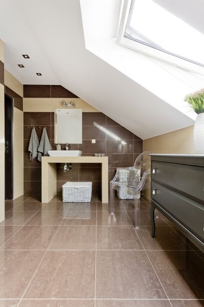 Attic Bathroom Installation in Knoxville